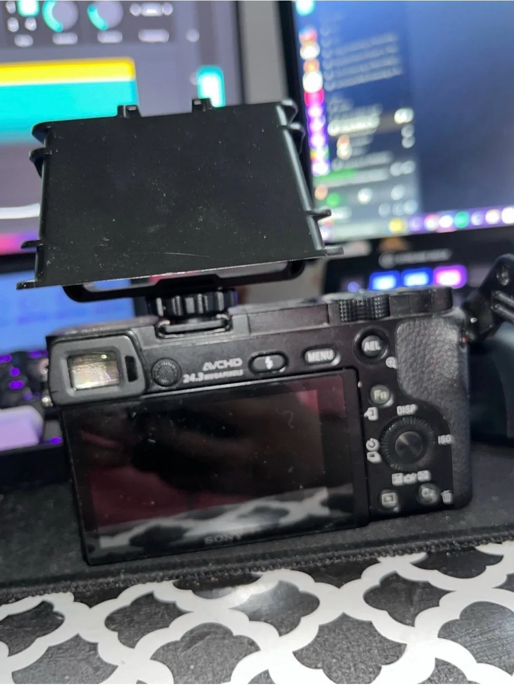 Sony A6000 Camera with Video Viewer Attachment!